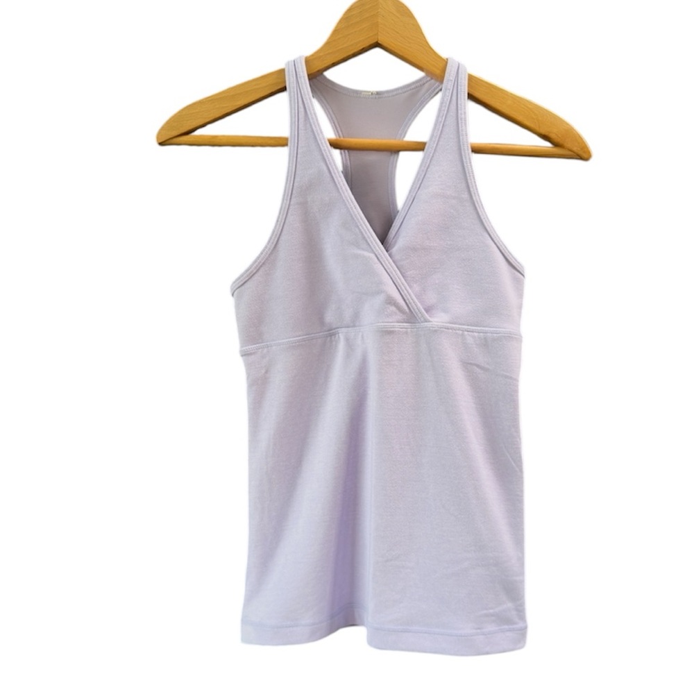 lululemon athletica | Racerback V-Neck Tank Top | Lilac | 6